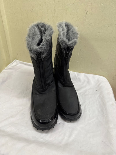 Totes Women's Size 10 Black Boots Shoes