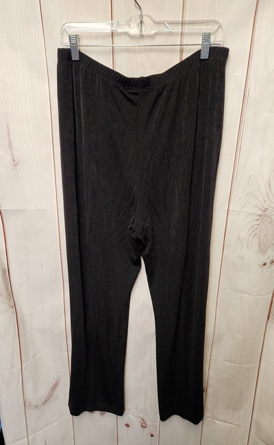 Chico's Travelers Women's Size 3 = US 16 Black Pants
