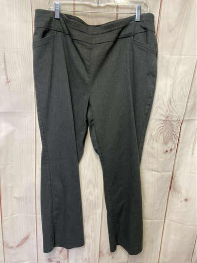 Croft & Barrow Women's Size 18 Short Gray Pants