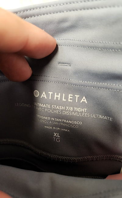 Athleta Women's Size XL Gray Leggings