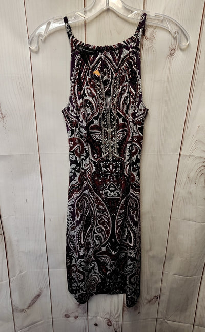 INC Women's Size XS Purple Dress