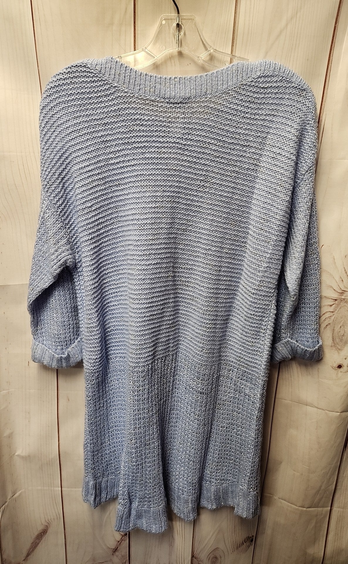 Chico's Women's Size 3 = US XL Light Blue Sweater