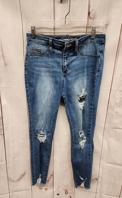 Universal Thread Women's Size 27 (3-4) Blue Jeans