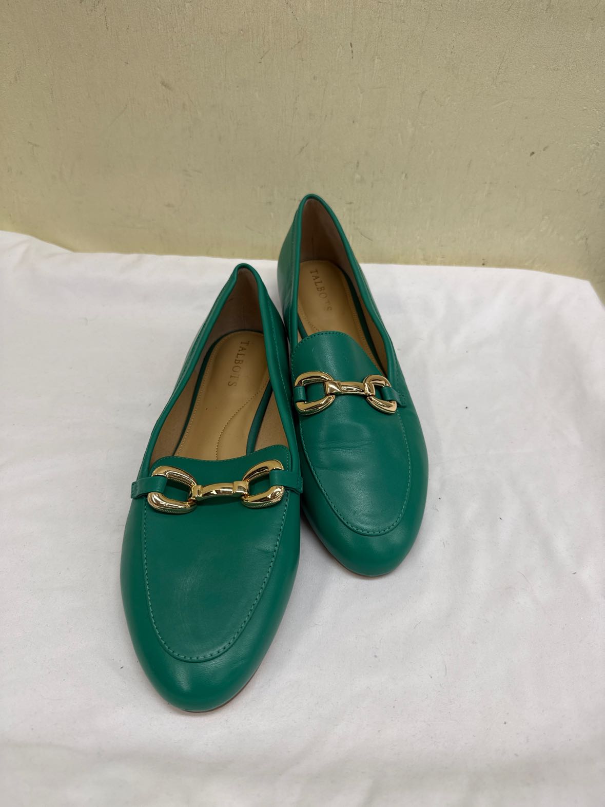 Talbots Women's Size 9-1/2 Green Flats Shoes