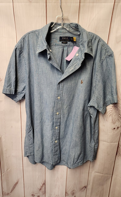 Polo by Ralph Lauren Men's Size XL Blue Shirt