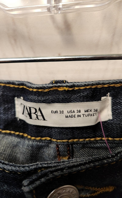 Zara Women's Size 30 (9-10) Blue Jeans