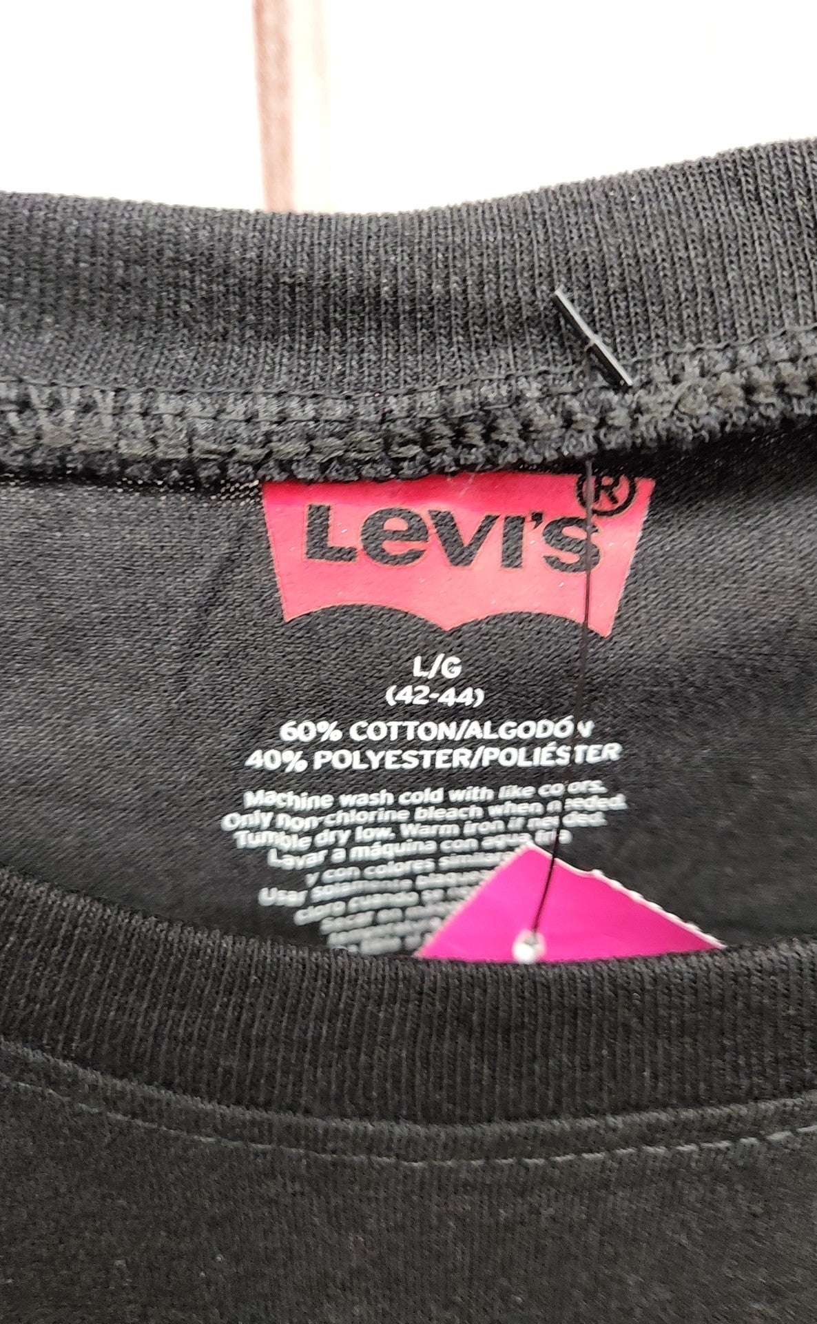 Levis Men's Size L Black Shirt