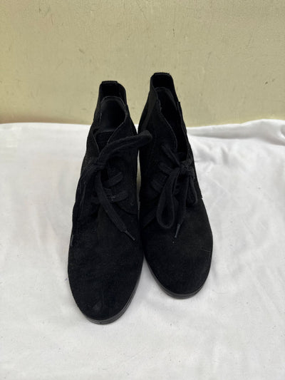 Franco Sarto Women's Size 8-1/2 Black Boots Shoes
