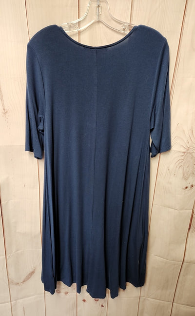 Philosophy Women's Size M Blue Dress