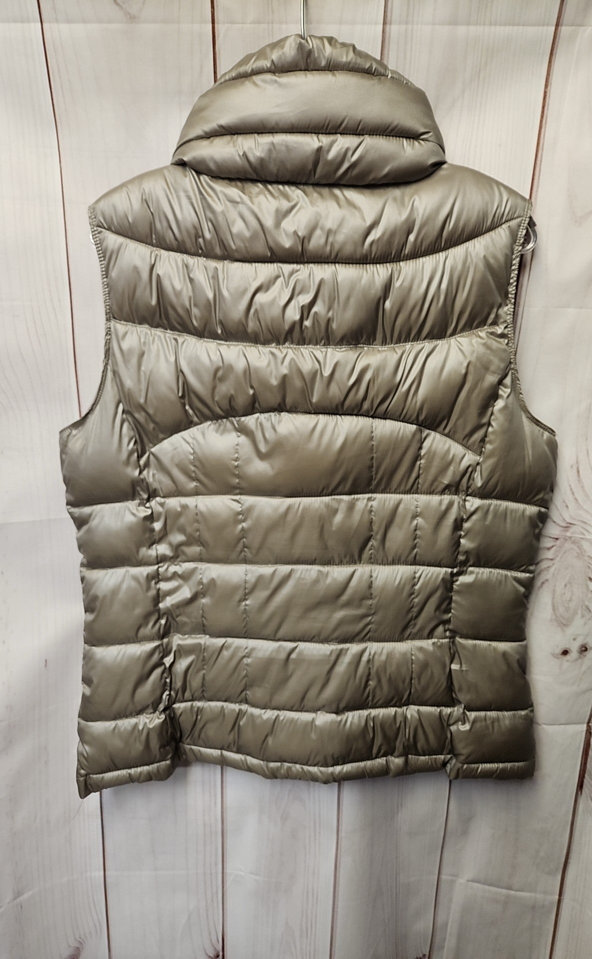 Calvin Klein Women's Size L Beige Metallic Vest