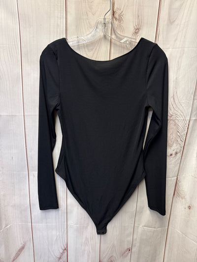 Topshop Women's Size 10 Black Bodysuit