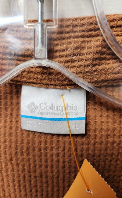 Columbia Women's Size XL Tan Long Sleeve Top