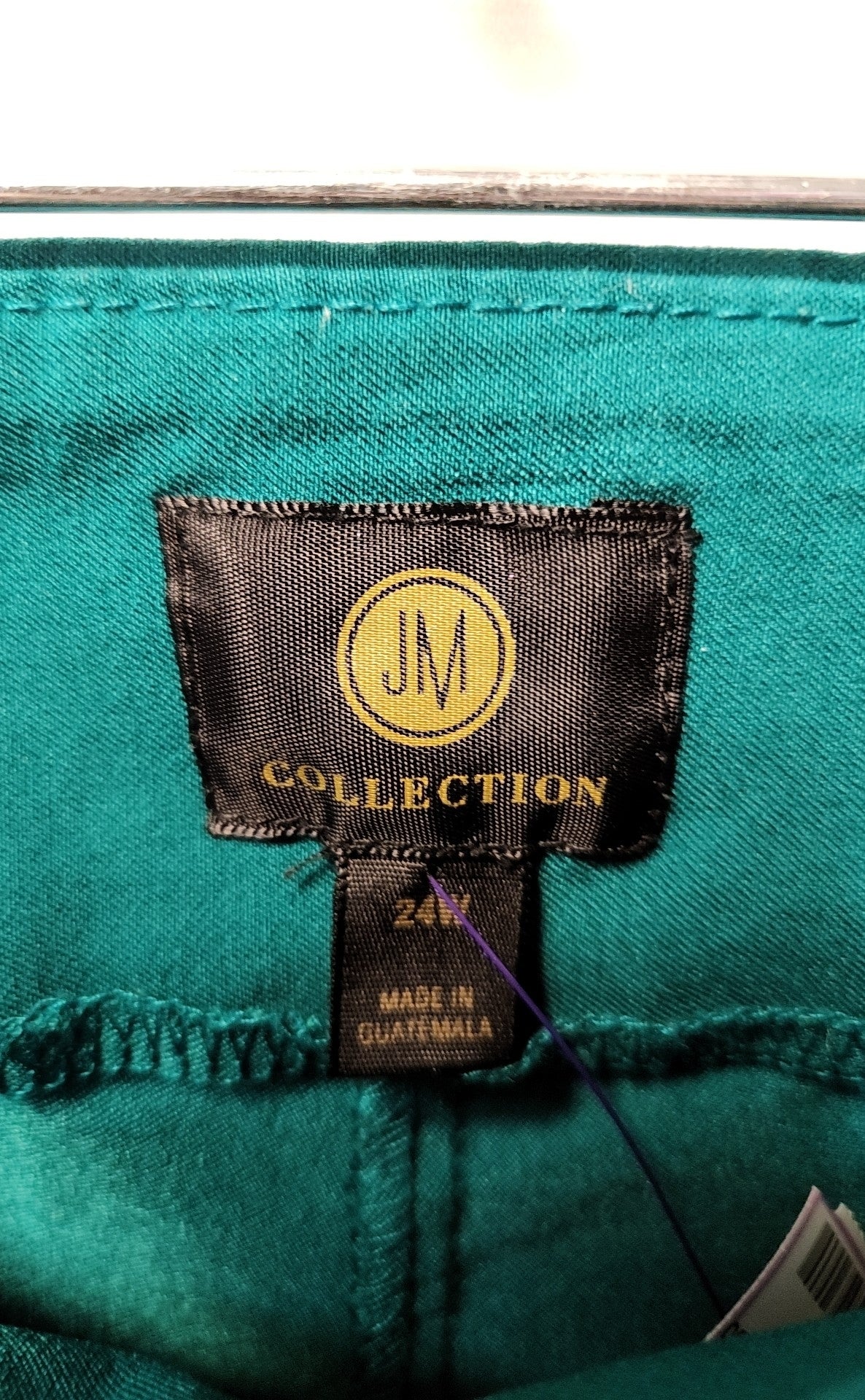 JM Collection Women's Size 24 Green Pants