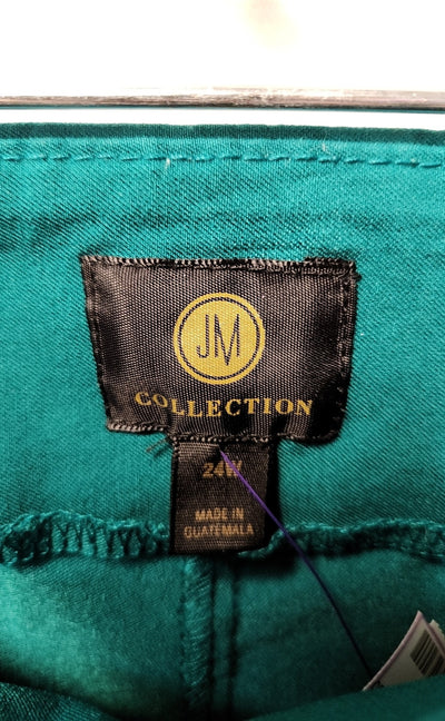 JM Collection Women's Size 24 Green Pants