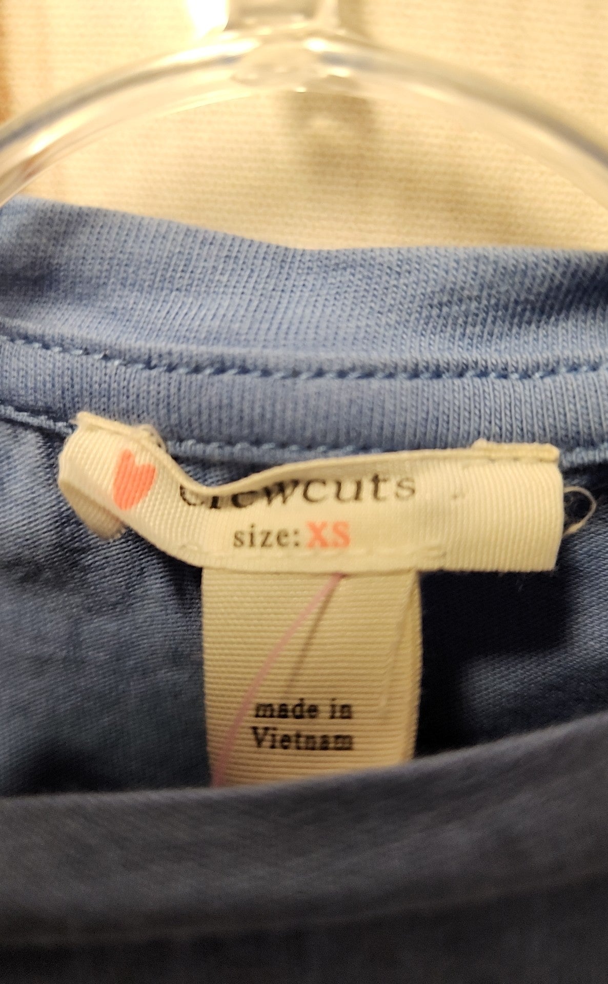 Crewcuts Girl's Size 4/5 Blue Shirt