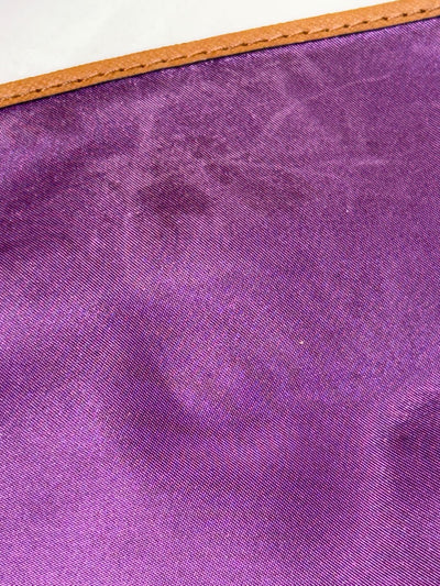 Michael Kors Purple Wristlet AS IS - stains