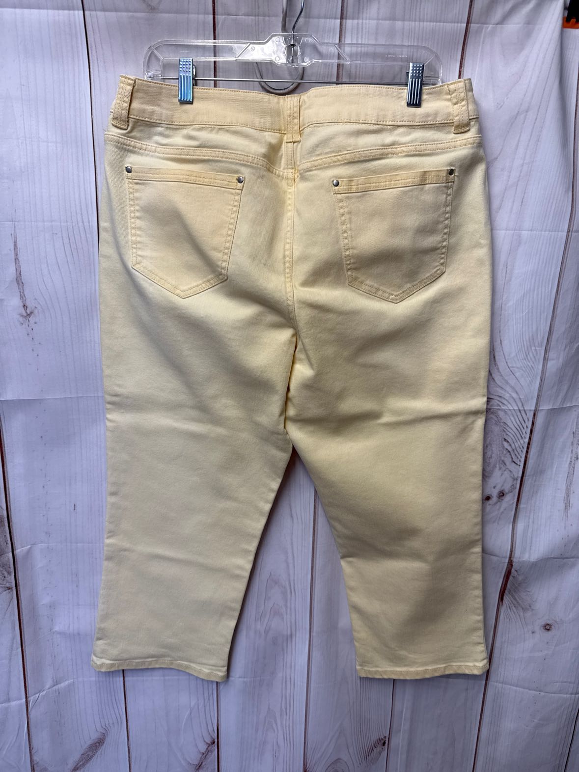 Chico's Women's Size 3 = 16 Yellow Jeans