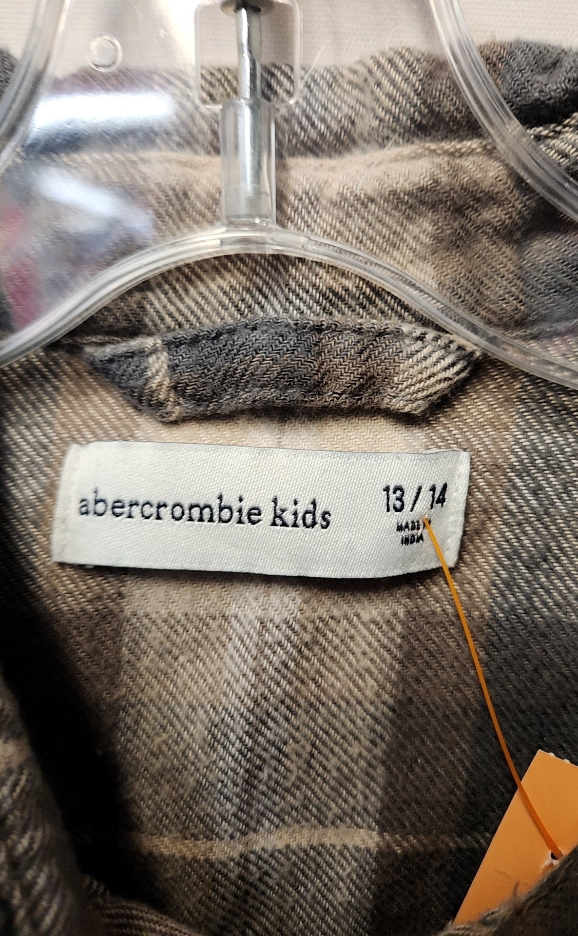 abercrombie Boy's Size 14 Gray Shirt
