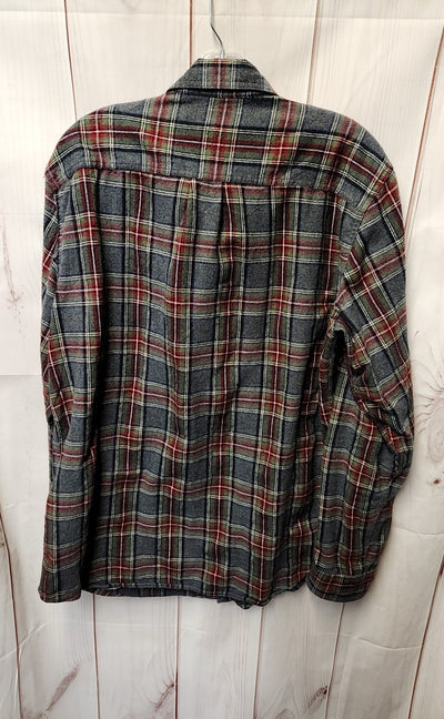 LL Bean Men's Size M Gray Shirt