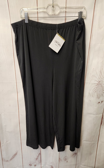 NWT Bob Mackie Women's Size XL Black Pants