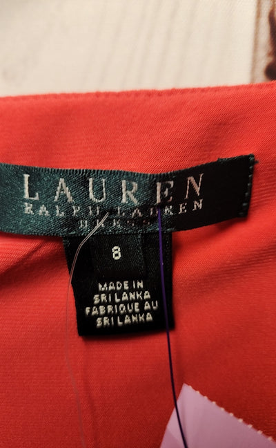 Lauren by Ralph Lauren Women's Size 8 Red Dress