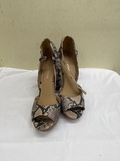 Sun & Stone Women's Size 9-1/2 Snakeskin Sandals Shoes
