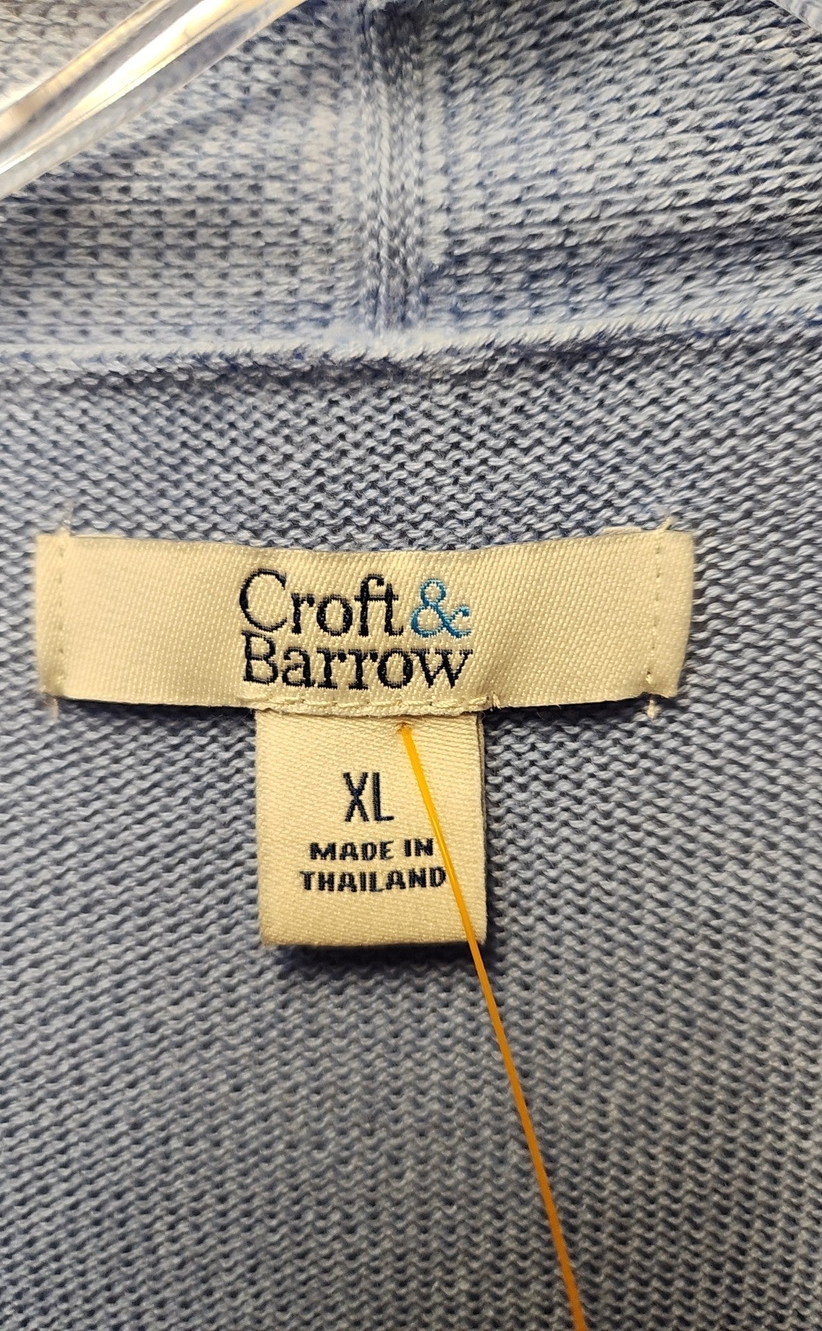 Croft & Barrow Women's Size XL Blue Cardigan