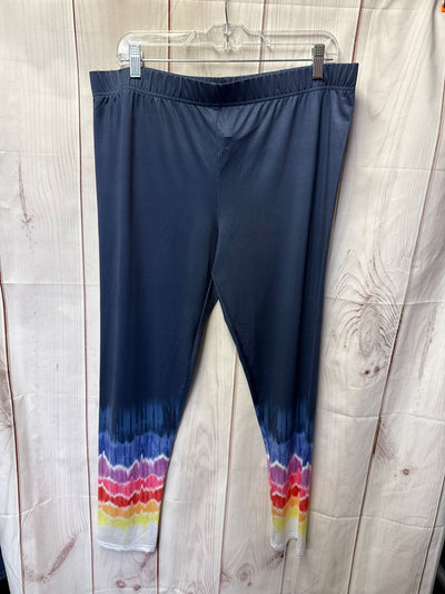 Feeling Proud Women's Size XXL Blue Leggings