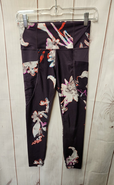 Athleta Women's Size XS Purple Floral Leggings