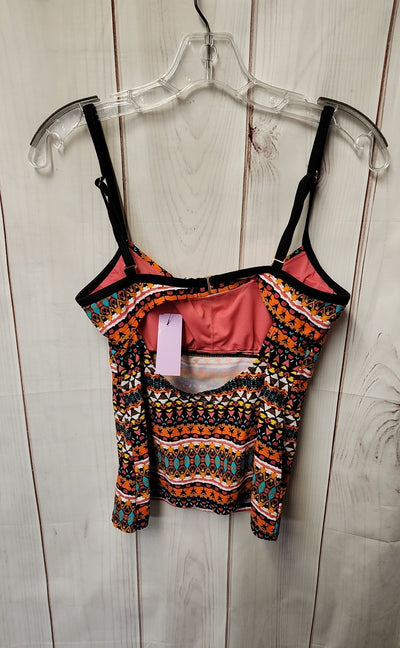 Skechers Women's Size S Orange Swim Top