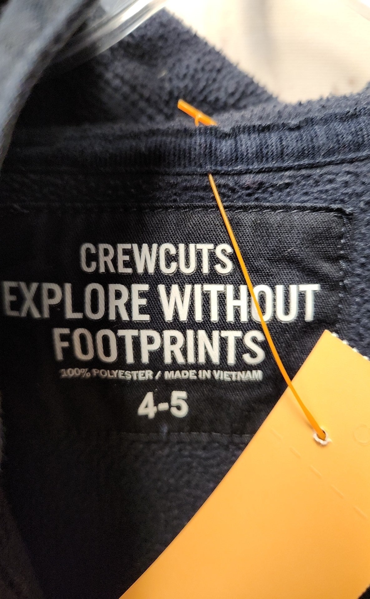 Crewcuts Boy's Size 4/5 Navy Sweatshirt
