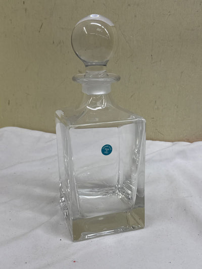 Tiffany & Co Square Decanter w/ Stopper