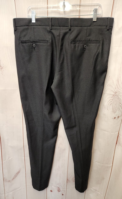 Perry Ellis Men's Size 36x32 Black Pants Slim Fit