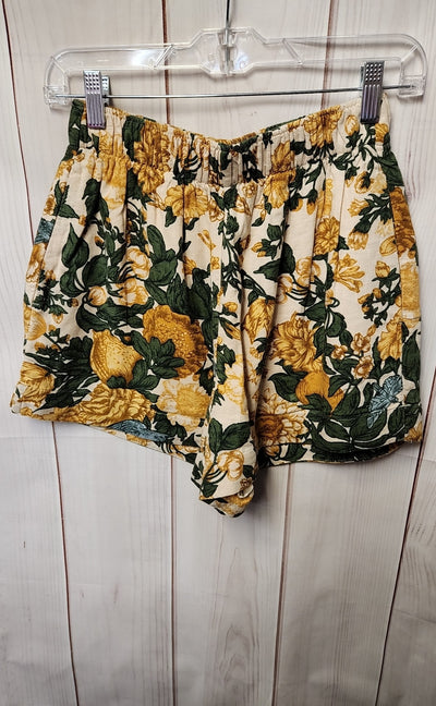 Abercrombie & Fitch Women's Size XS Yellow Floral Shorts