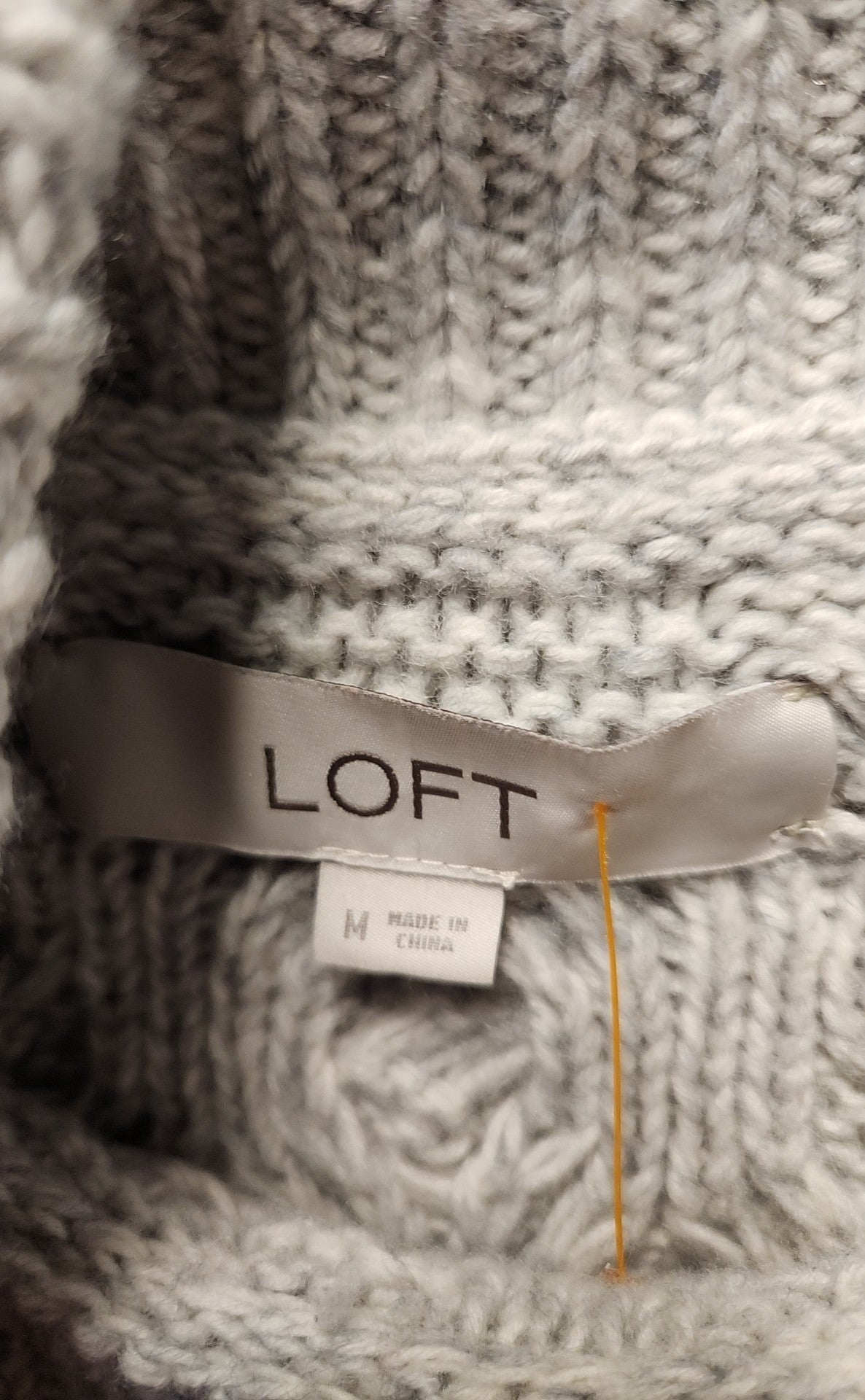 Loft Women's Size M Gray Sweater