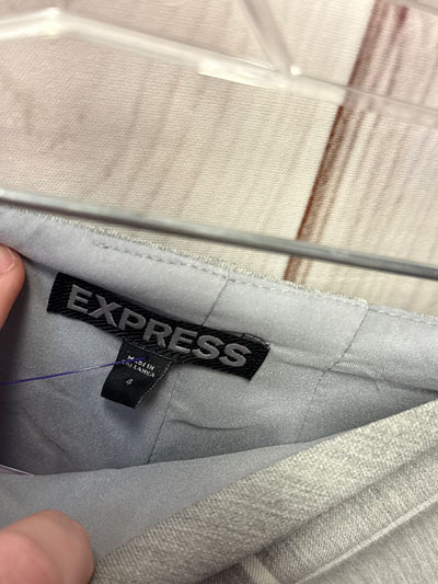 Express Women's Size 4 Gray Skirt