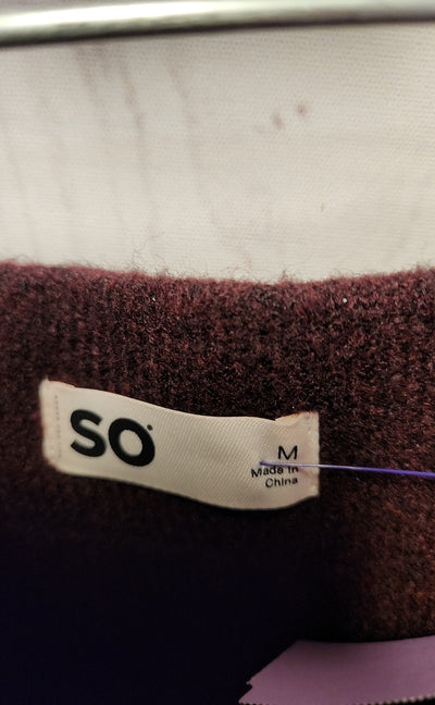 NWT So Women's Size M Purple Knit Skirt