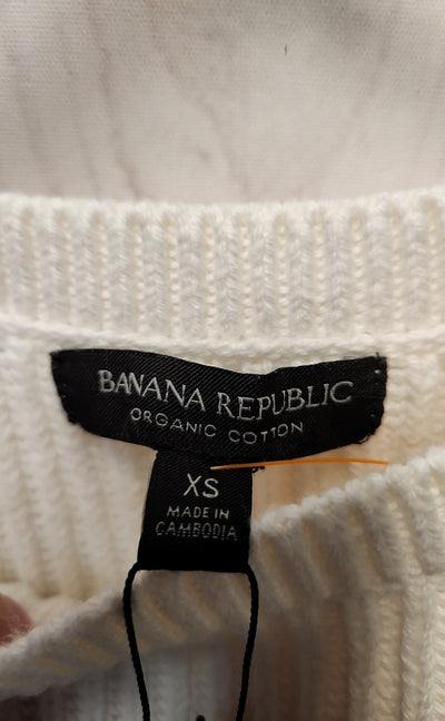 NWT Banana Republic Women's Size XS White Sweater
