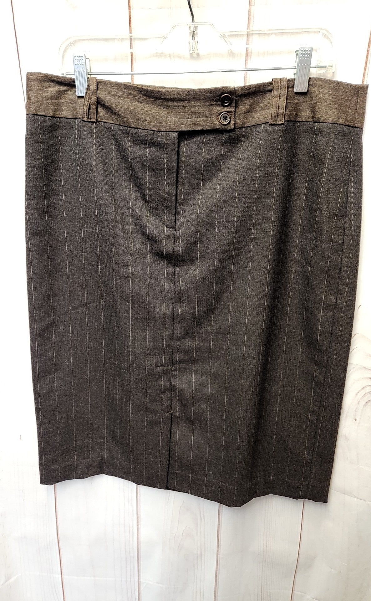 BCBG Maxazria Women's Size 12 Brown Skirt