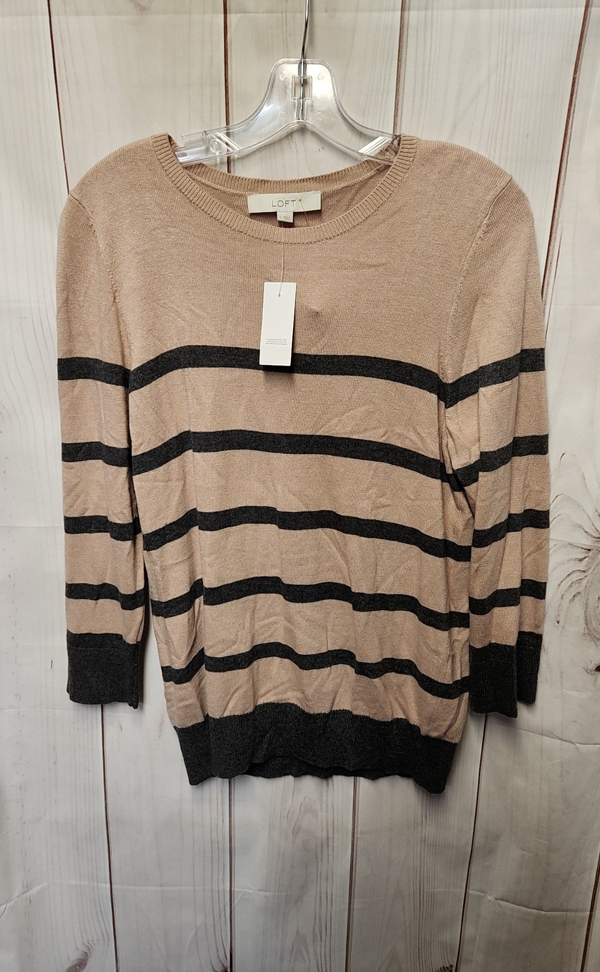 NWT Loft Women's Size L Beige Sweater