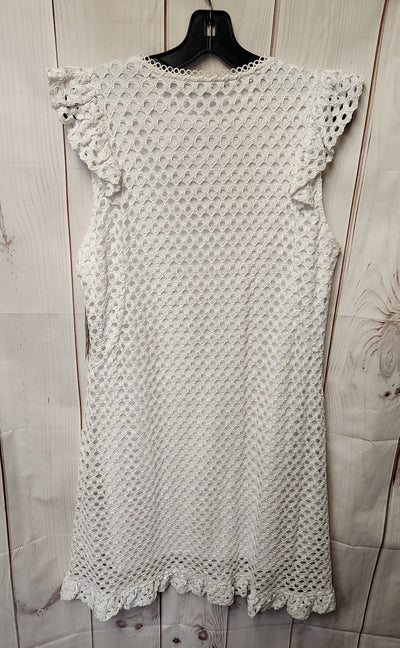 NWT Sharagano Women's Size 12 White Dress