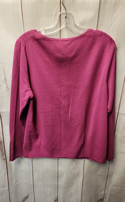 Talbots Women's Size XL Pink Sweater
