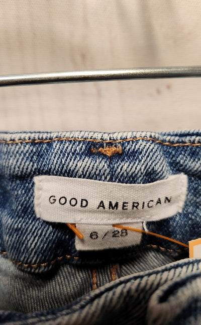 Good American Women's Size 28 (5-6) Blue Jeans