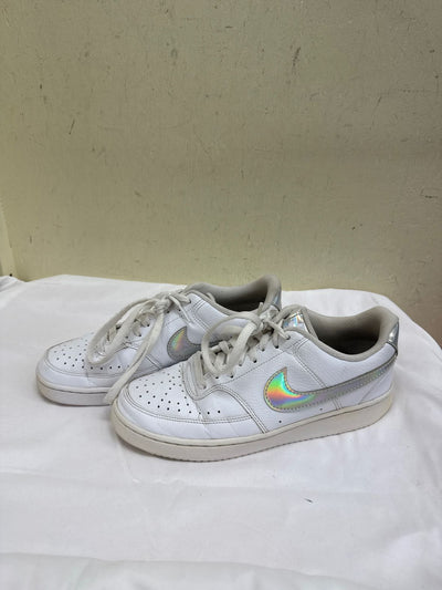 Nike Court Vision Low Women's Size 9 White Sneakers Shoes