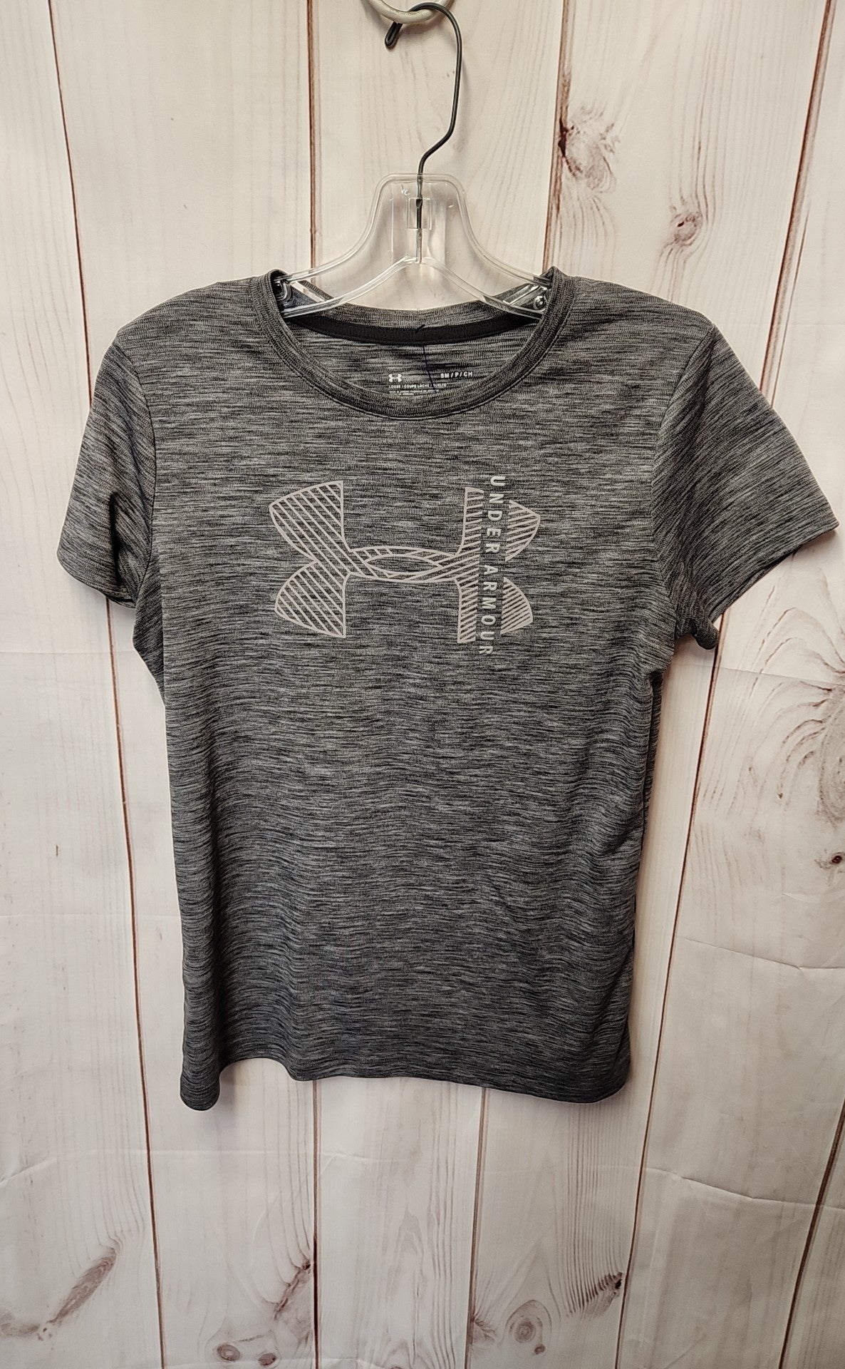 Under Armour Women's Size S Gray Short Sleeve Top