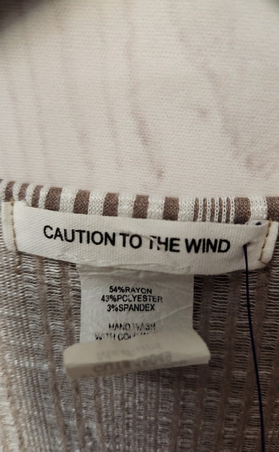 Caution to the Wind Women's Size M Brown Jumpsuit