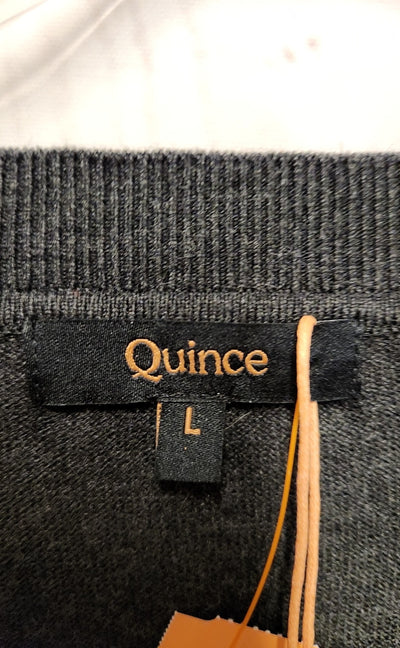 NWT Quince Women's Size L Gray Sweater