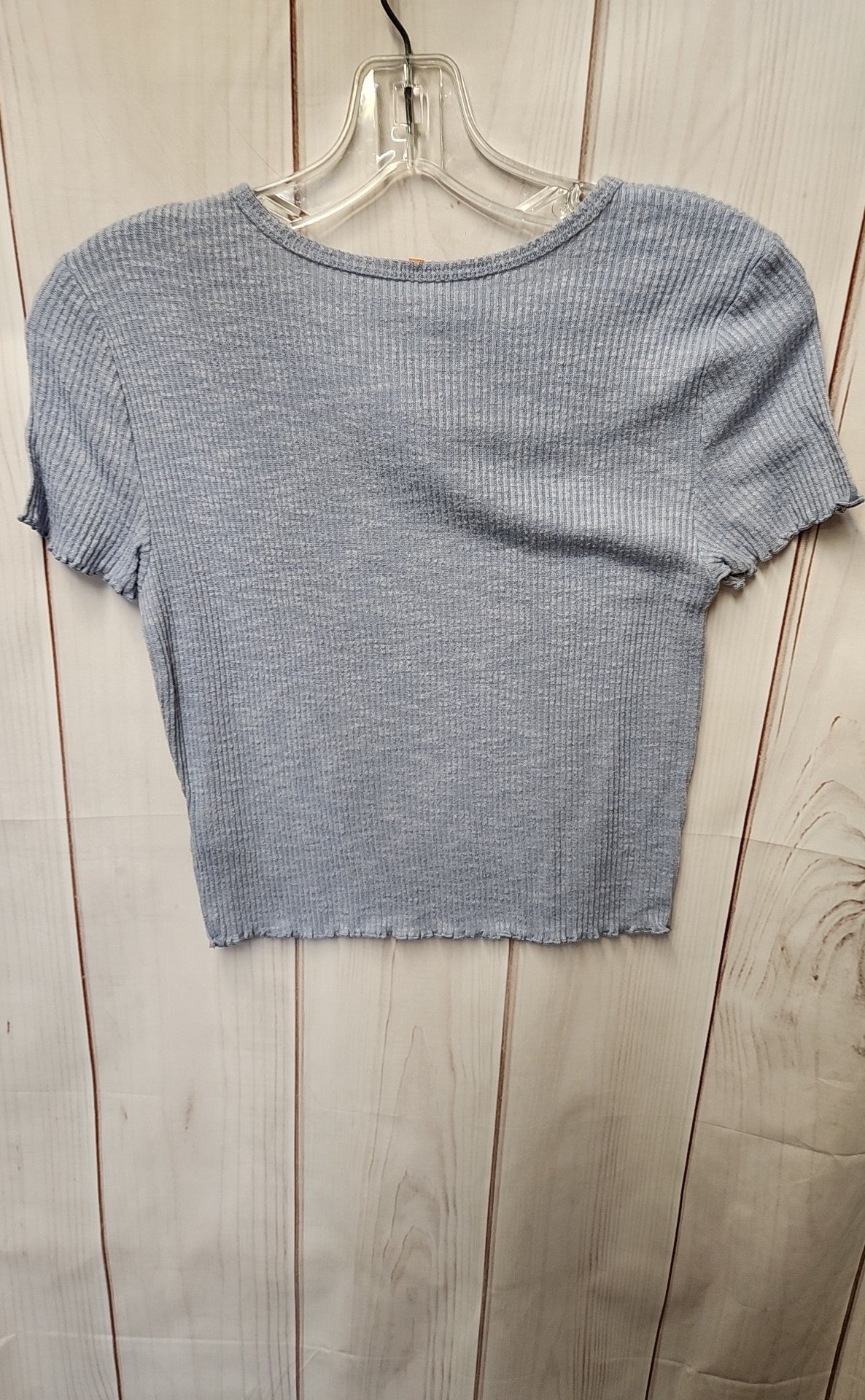 American Eagle Women's Size S Blue Short Sleeve Top