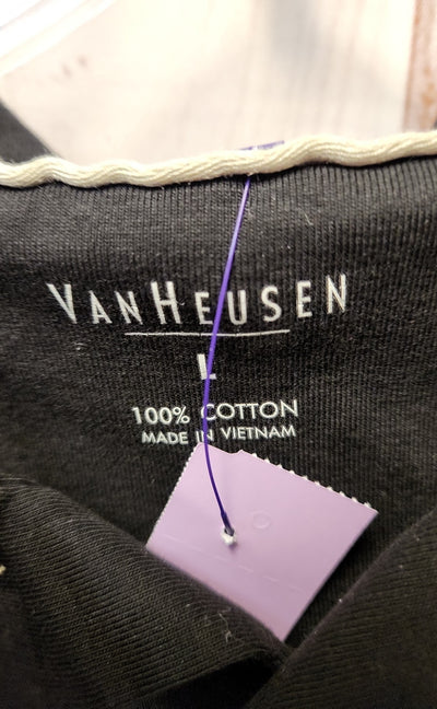 Van Heusen Men's Size L Black Shirt