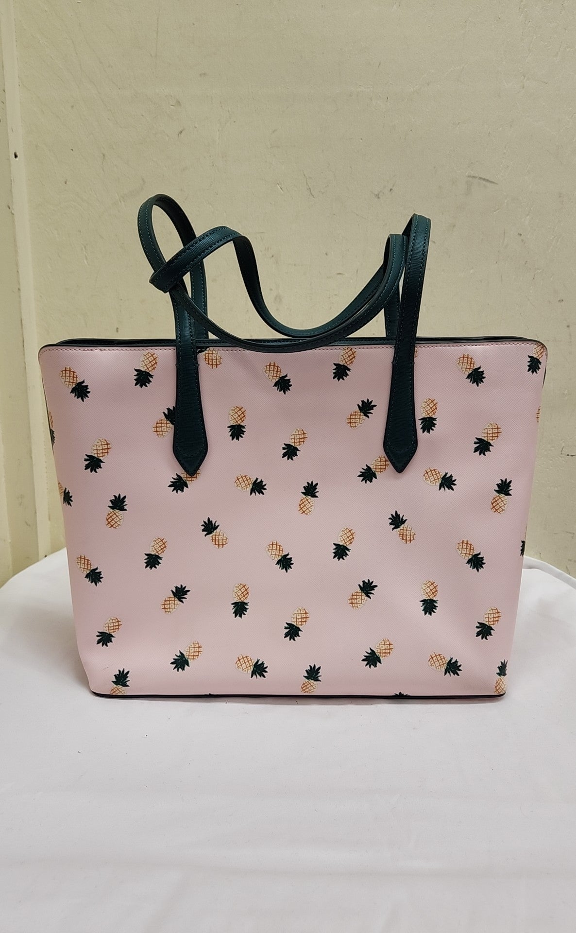 Kate Spade Marlee Pink Pineapple Tote Bag